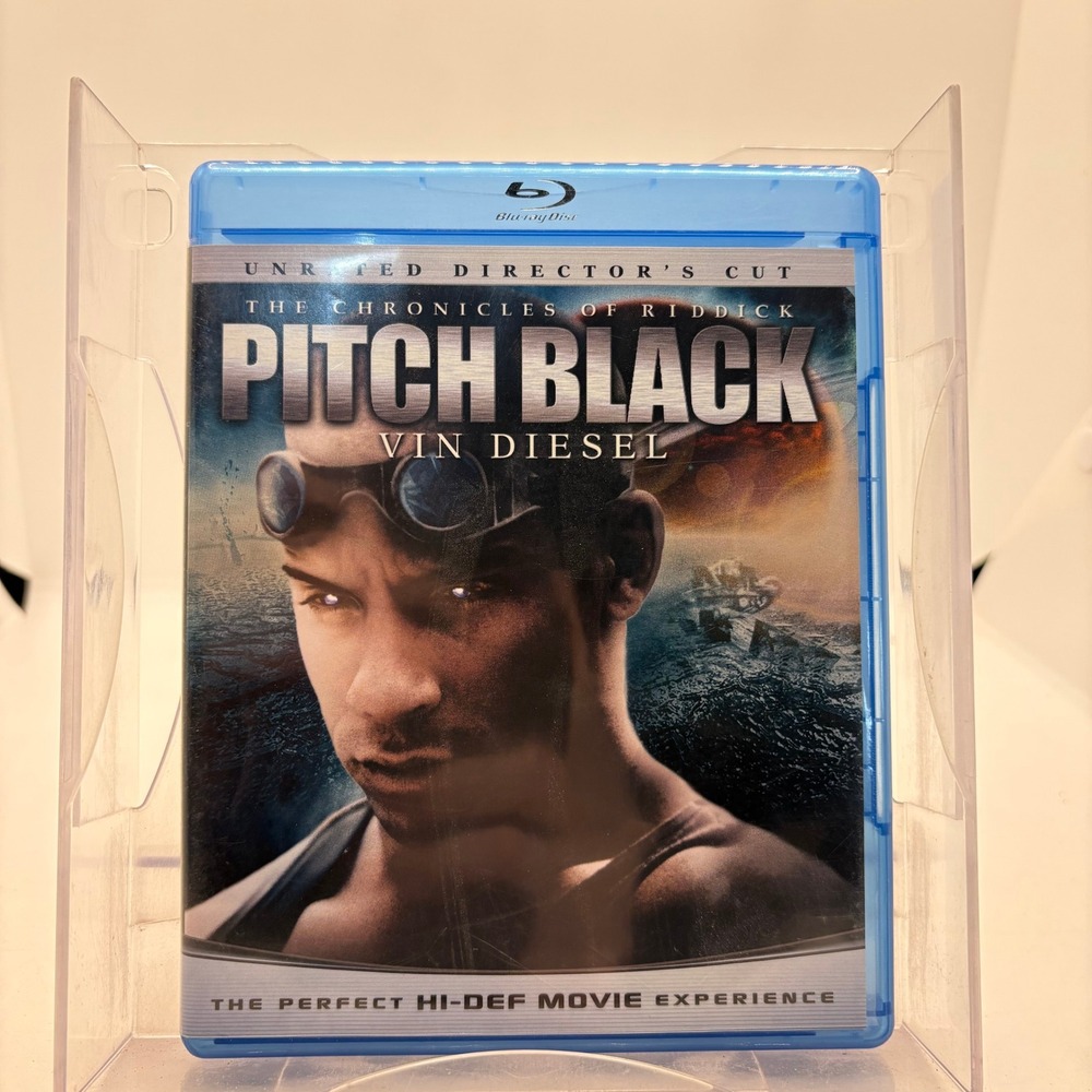 Pitch Black Blu-ray The Chronicles of Riddick Unrated Directors Cut Vin Diesel